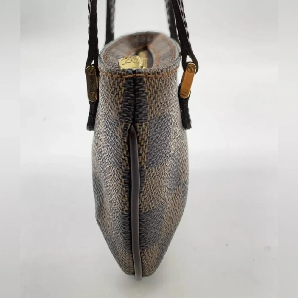 Authentic Louis Vuitton Damier Ebene Manosque GM Pouch W/Box mini bag - Picture 6 of 17